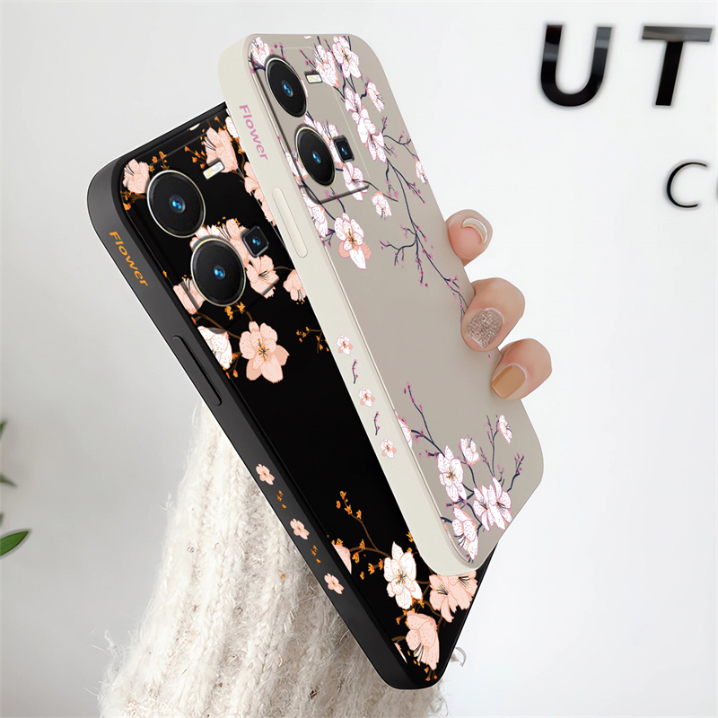 Floral Flower Case for VIVO Y9 - Vivo Y28 评论和价格